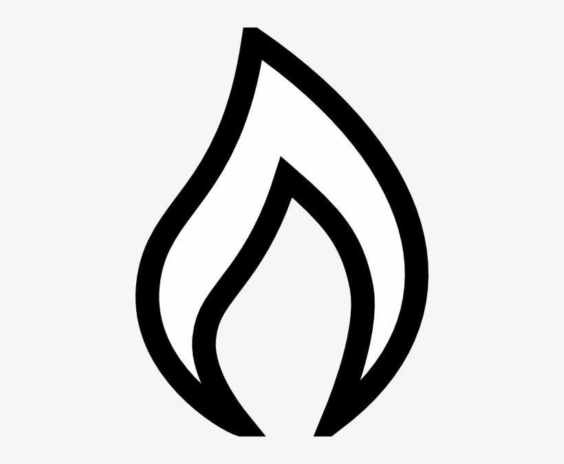 Flame Icon - Clean Vector Graphic for Fire, Energy, and Heat Themes