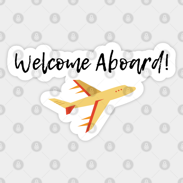 welcome aboards - Clip Art Library