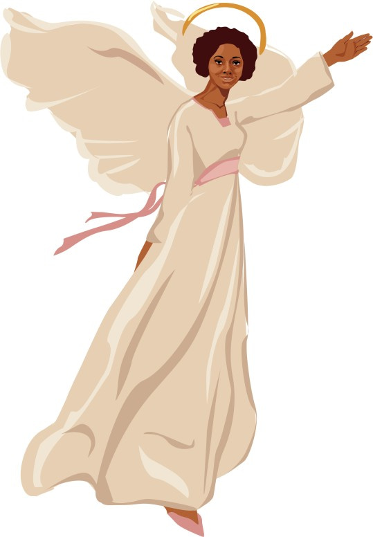 Girl Angels Clip Art Library