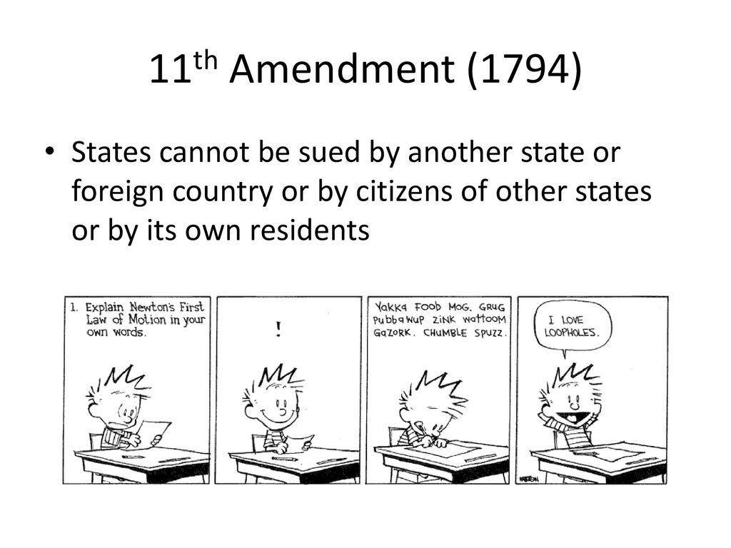 11th amendment clipart