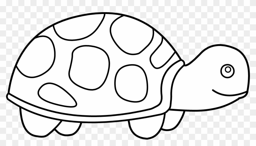 Free Turtle Coloring Page - Printable Outline for Kids & Adults
