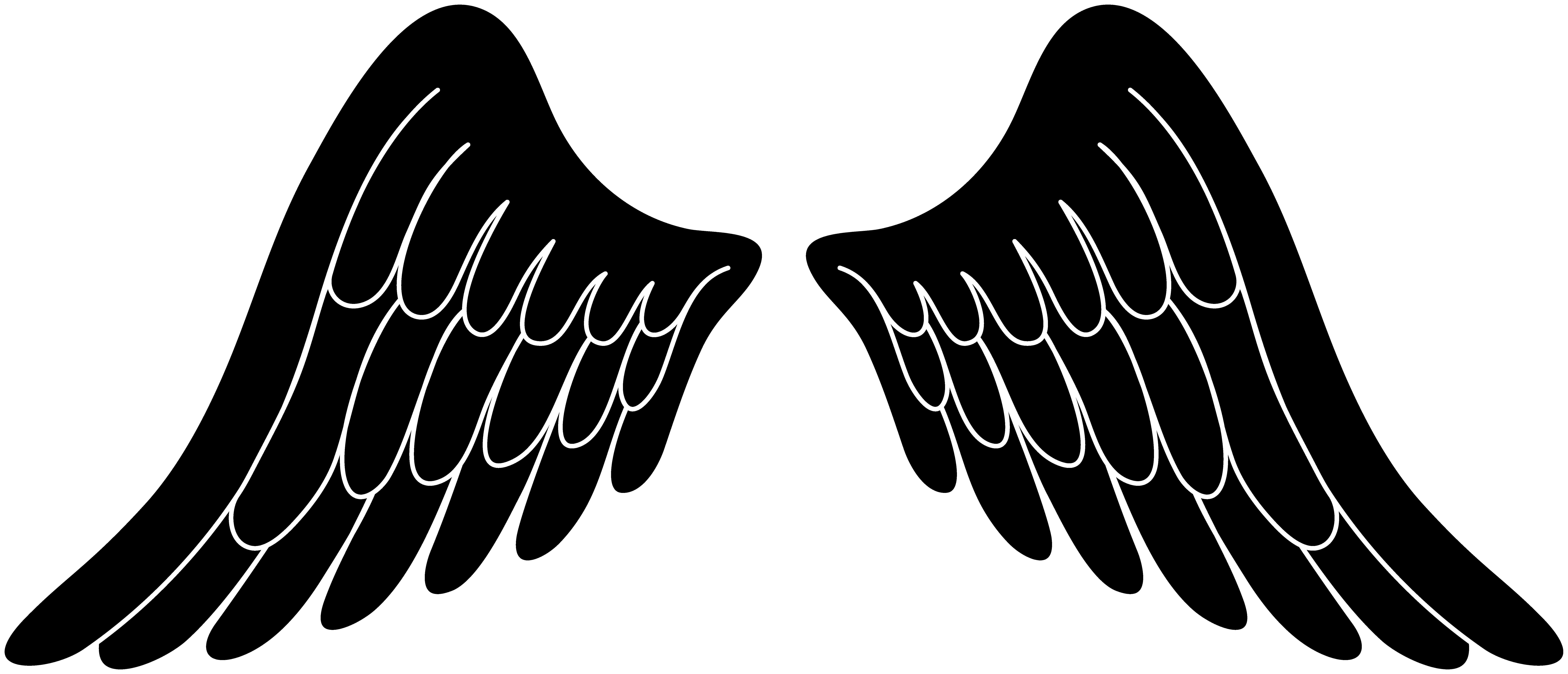 angel wing - Clip Art Library
