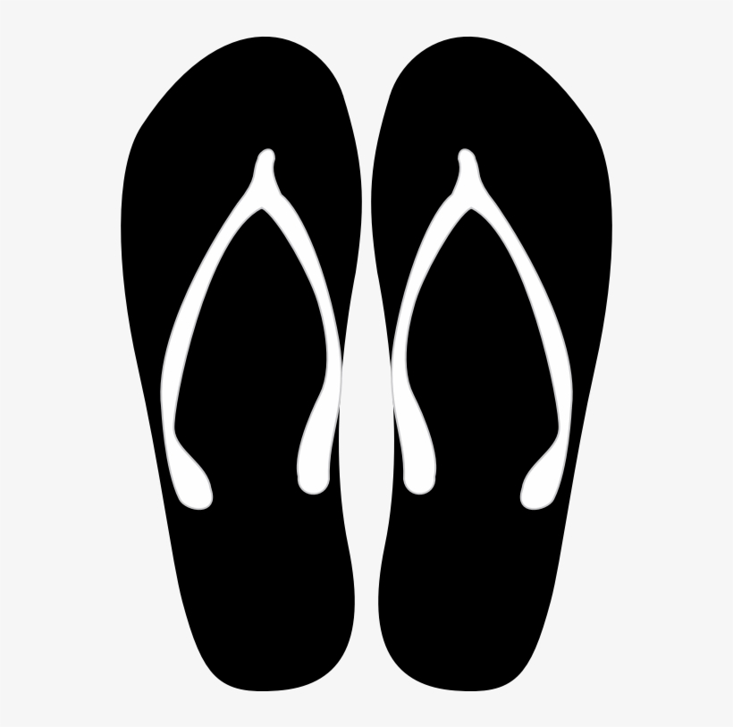 Flip-Flops Icon - Free Vector Illustration for Web & Print