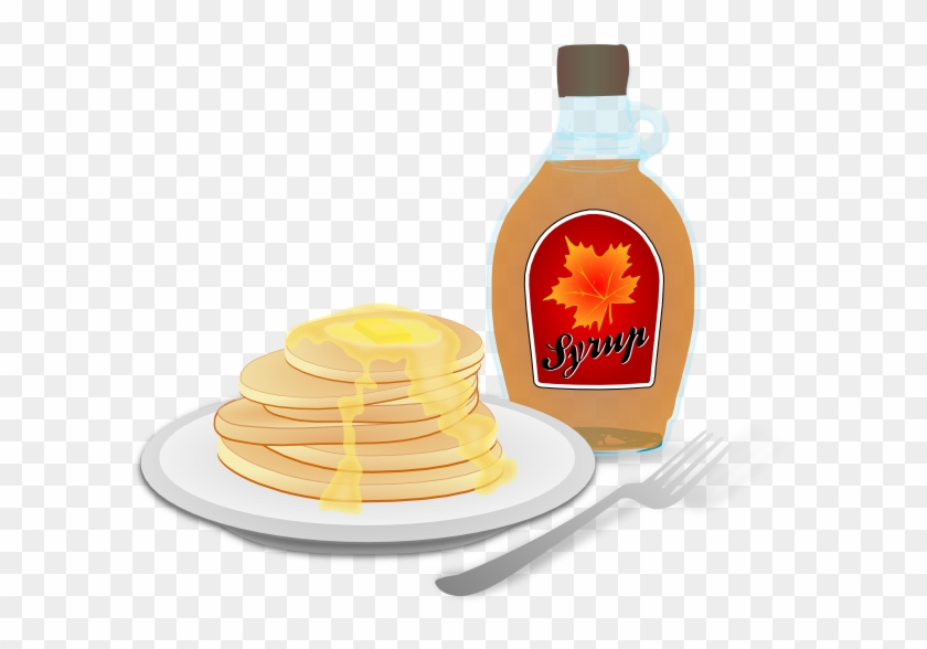 Classic Maple Pancakes with Syrup - Sweet Breakfast Delight
