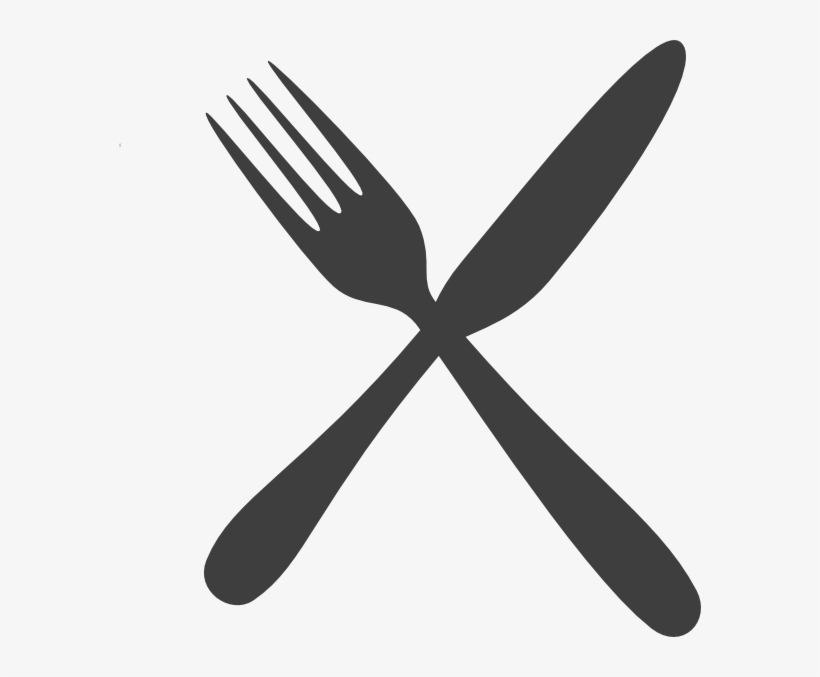 Silhouette of a fork and knife crossed, representing dining or food services.