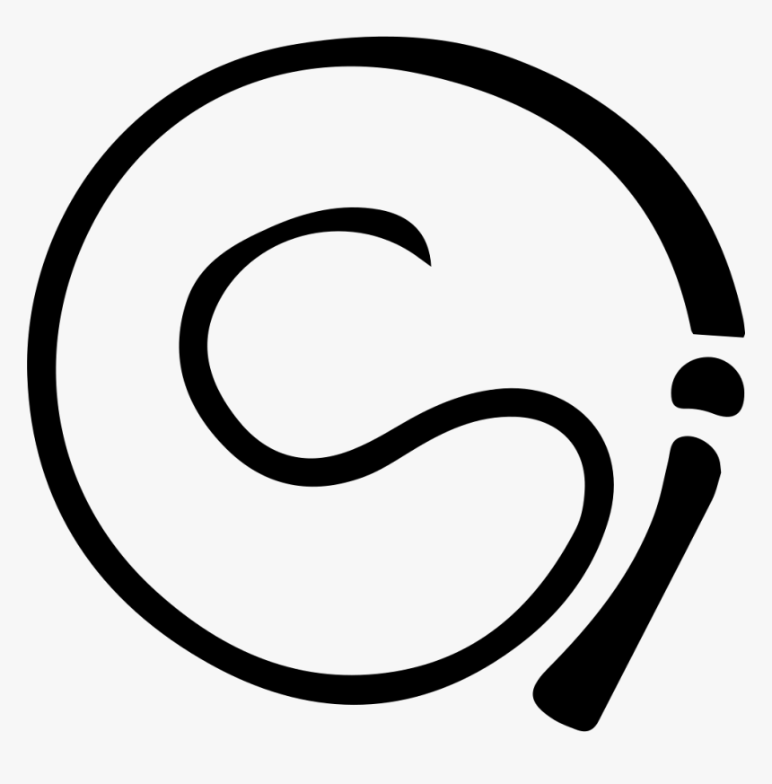 Abstract black circular logo with stylized 'S' and 'J' elements on white background.