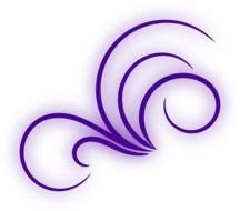 purple flourishs - Clip Art Library