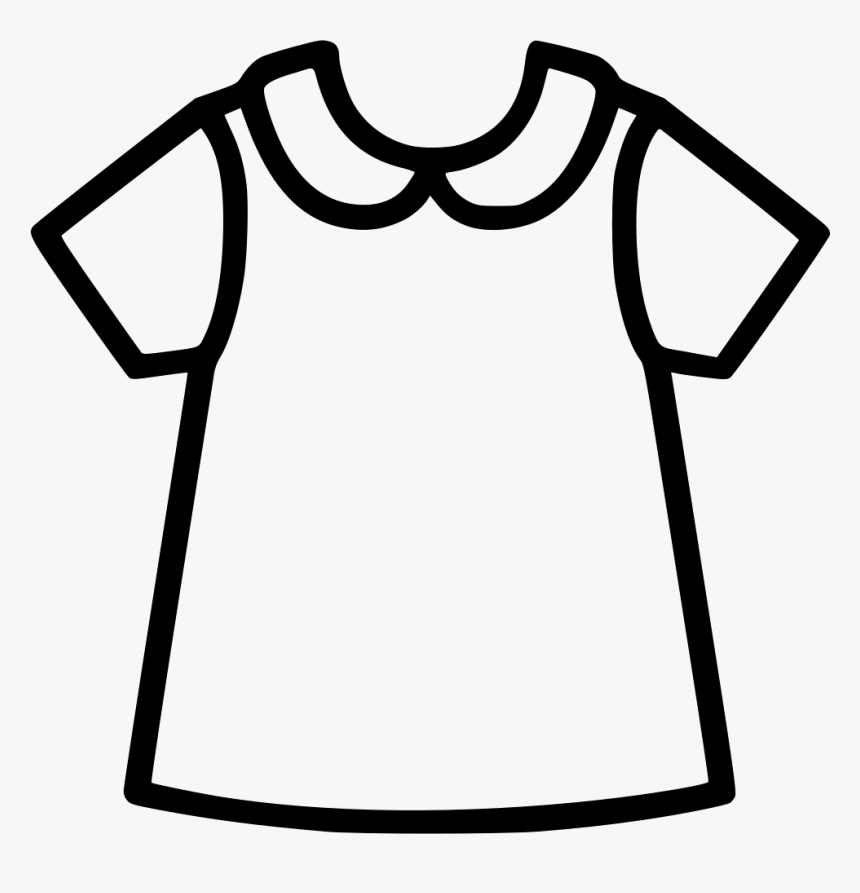 Blank Clothing Cliparts - White Tshirt Clip Art, HD Png Download - Clip ...