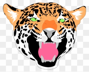 Jaguar Head Illustration - Bold Wildlife Graphic for Design & Branding