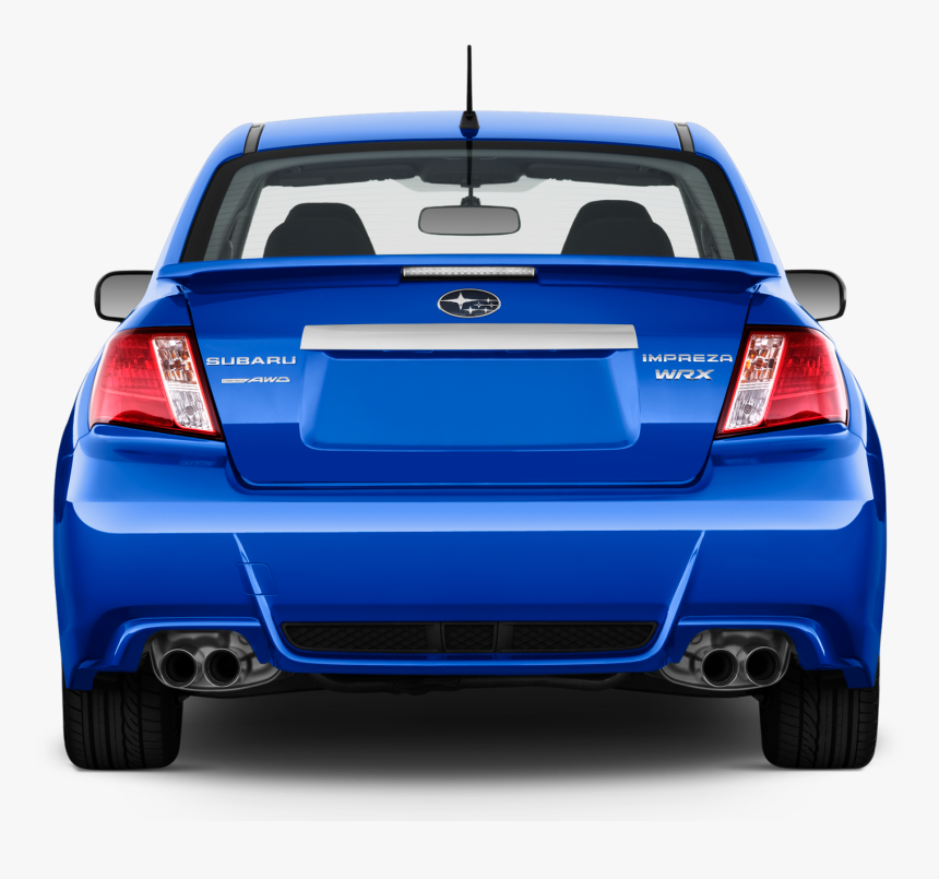 2008-2014 Subaru Impreza WRX Sedan - Rear View & Performance Features