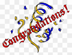 Congratulations Celebration Graphic - Free PNG Download
