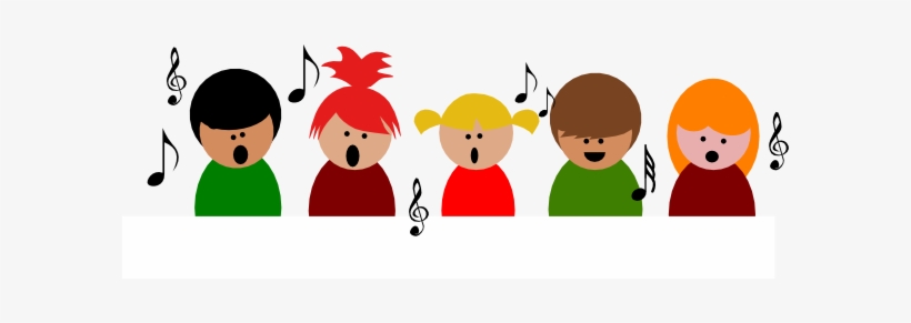 Kids Singing Choir Illustration - Free Clipart for Education & Music Sites