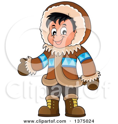 boy eskimos - Clip Art Library