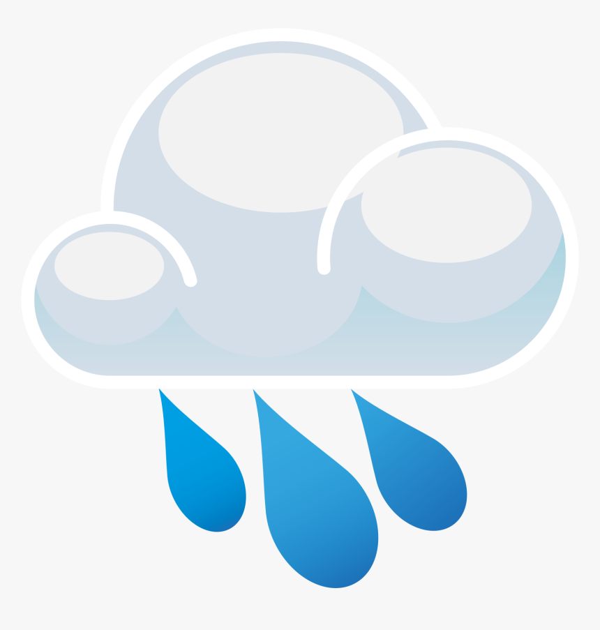 Cute Rain Cloud SVG Rain Cloud Sublimation Weather SVG - Clipart ...
