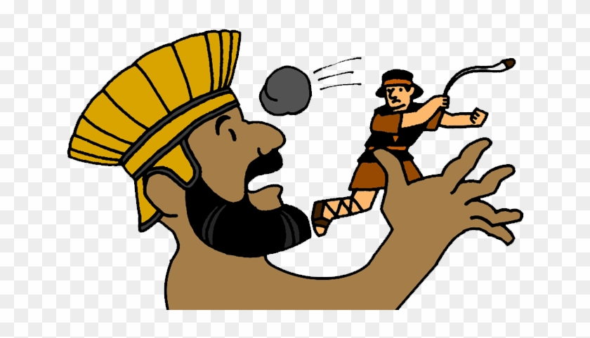 David And Goliath Clip Art Openclipart With The Head Of Gath - Clip Art ...