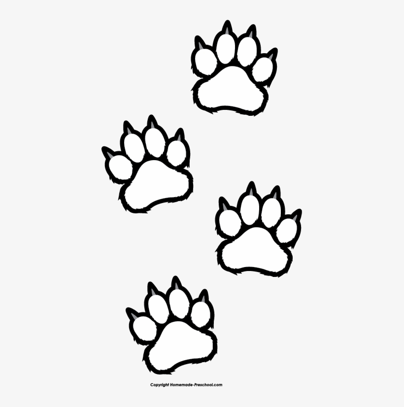 tiger paw - Clip Art Library