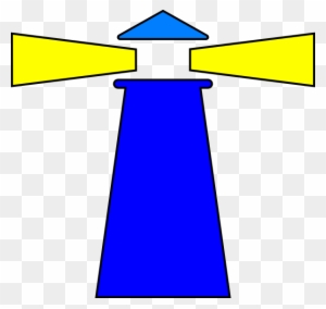 Stylized Lighthouse Illustration - Free Vector Graphic for Web & Design