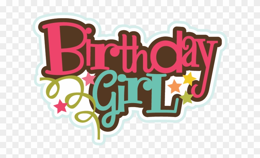 Birthday Girl Clipart - Festive Graphic for Celebrations