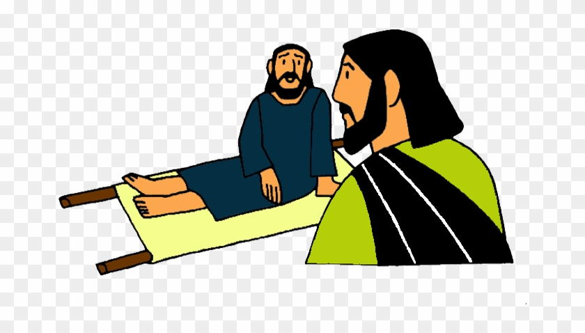 Jesus Healing the Paralytic - Biblical Illustration for Teaching and Worship