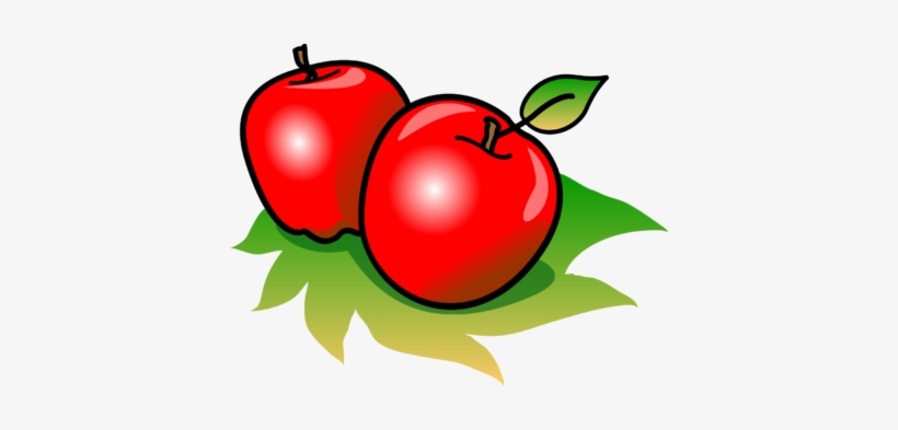 Fresh Red Apples Illustration - Vibrant Fruit Clipart for Health & Food Content