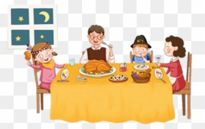 Family Thanksgiving Dinner - Warm, Joyful Holiday Gathering