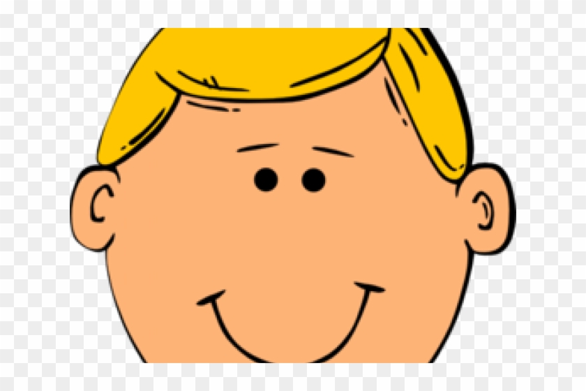 Friendly Cartoon Boy Face - Free Clipart for Education & Design