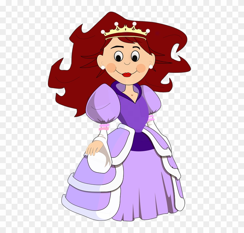 Happy Wizard Girl Waving With Magic Wand Royalty Free SVG - Clip Art ...