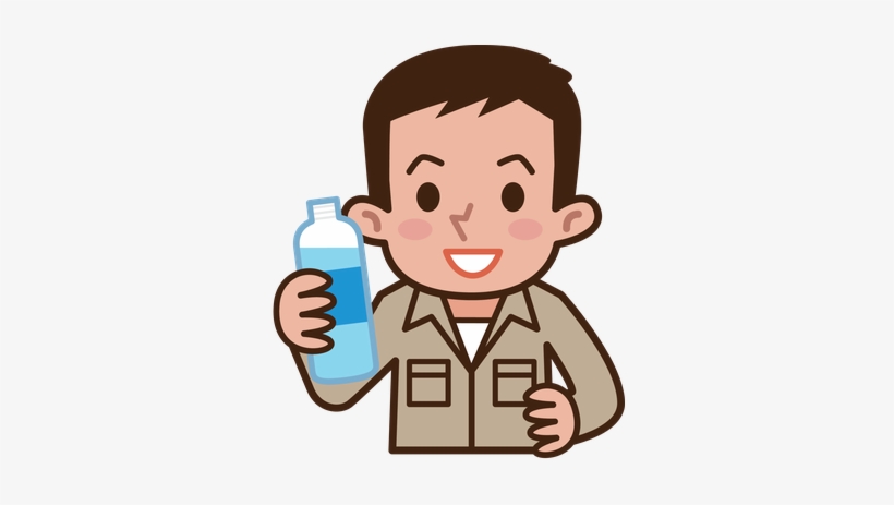 drinking water - Clip Art Library