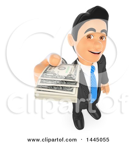 Free Retro Clipart Illustration Of Man Carrying Big Bag Of Money - Clip ...