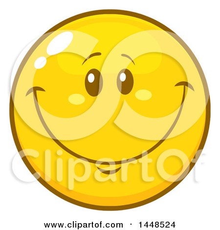 Happy Smiley Face Emoji - Free Clipart for Websites & Designs