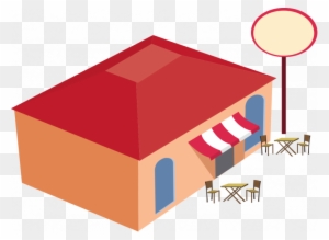 Cozy Café Illustration - Perfect for Restaurant Websites & Apps
