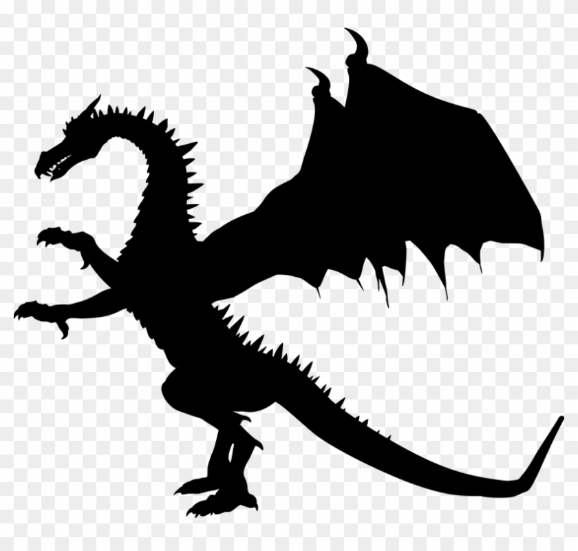 black dragons - Clip Art Library