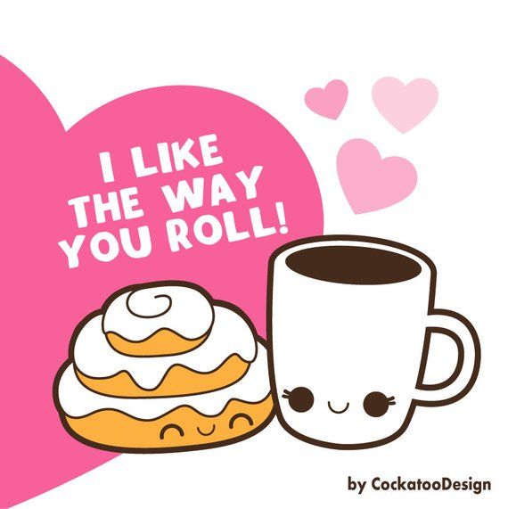 I Like the Way You Roll - Sweet Valentine’s Day Illustration