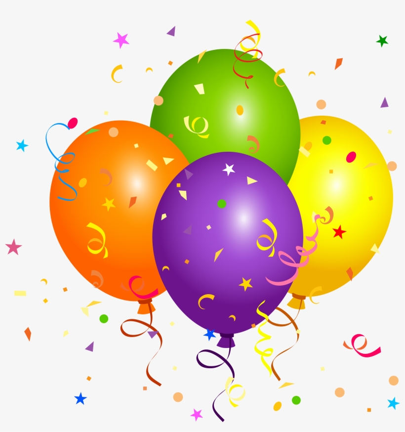 Festive Balloon Celebration Image - Free PNG for Birthday & Event Designs