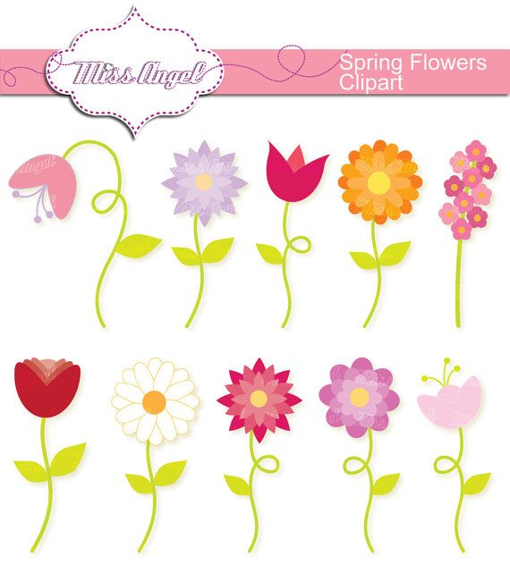 Green Grass And Flowers In The Rocks Royalty Free SVG, Cliparts 