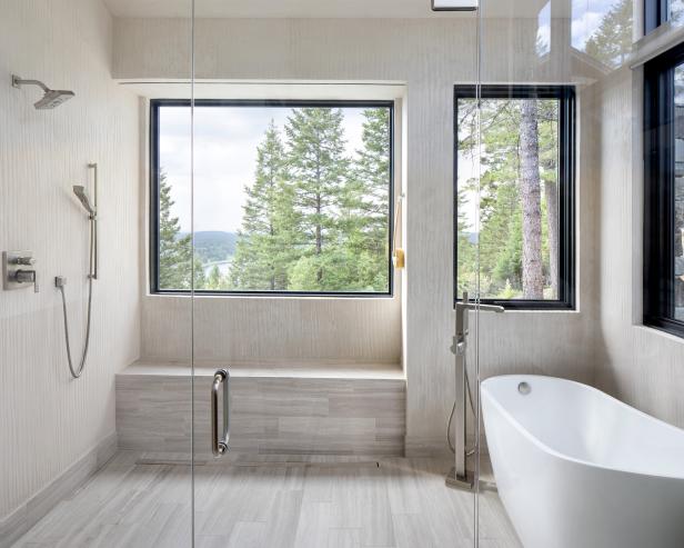 walk in showers