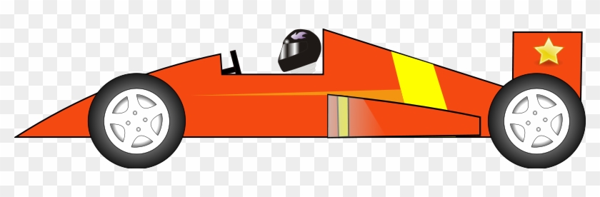 red race car clipart