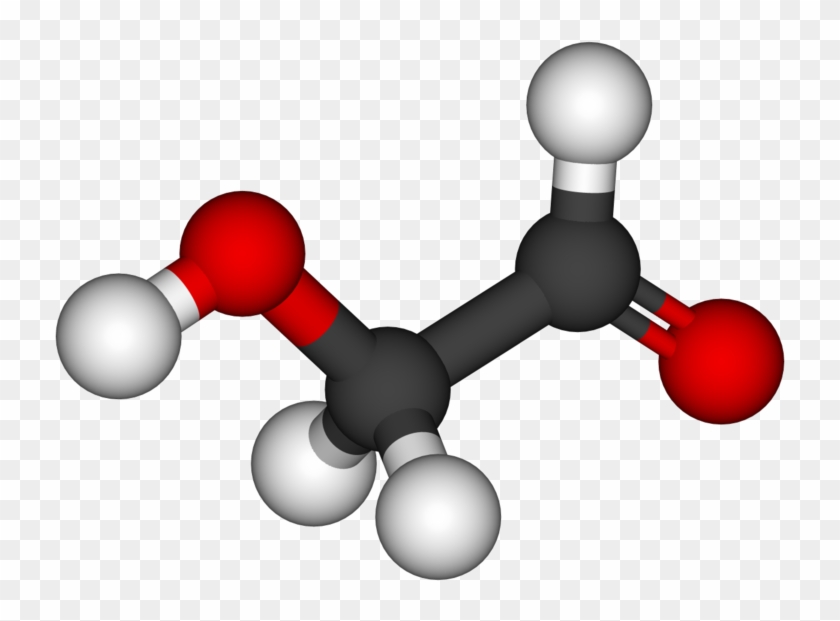 Acetic Acid Molecular Structure - 3D Ball-and-Stick Model