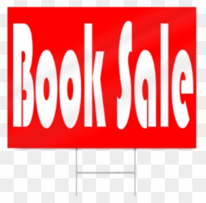 Book Sale Signage - Promotional Yard Sign for Libraries & Bookstores