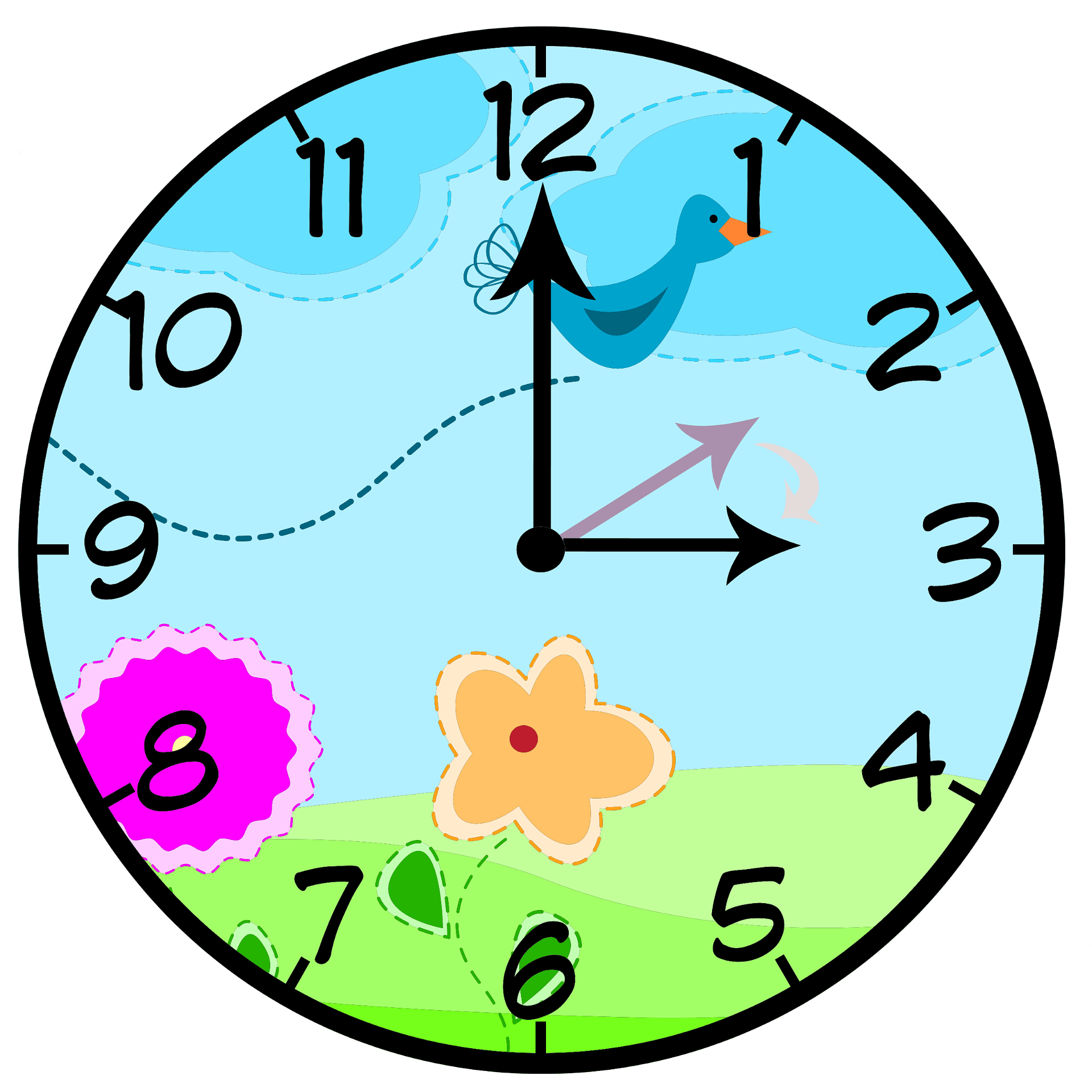 clocks - Clip Art Library