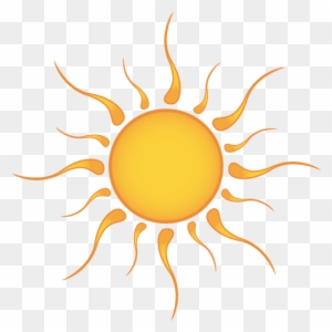 hot sun - Clip Art Library