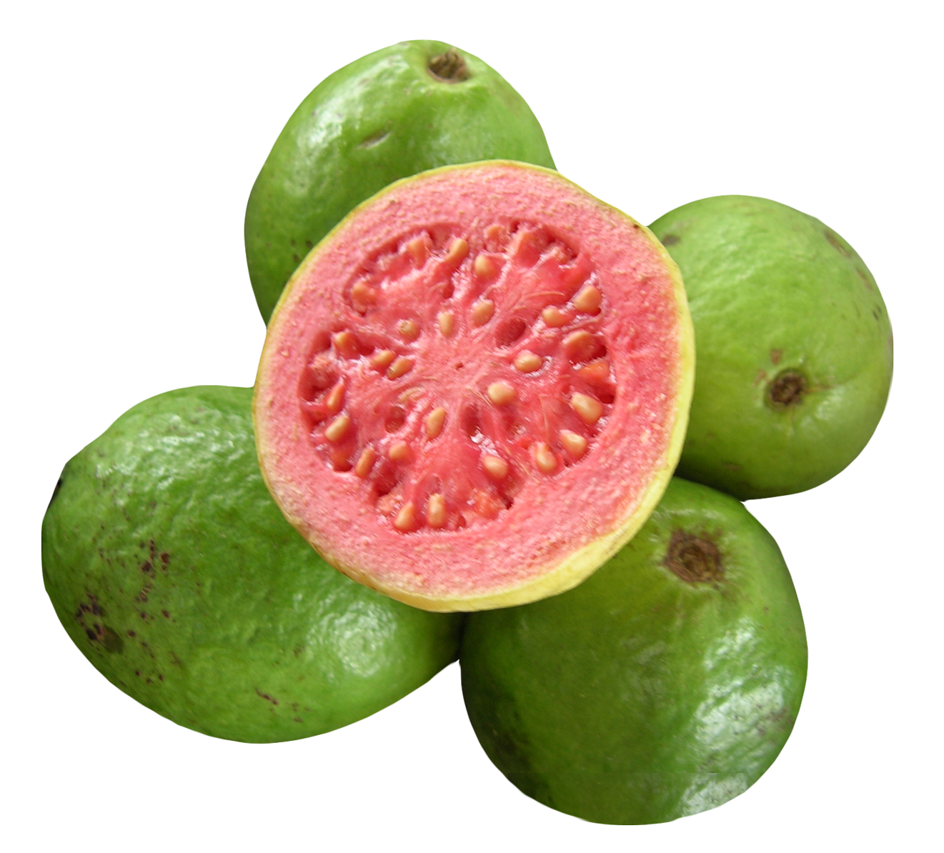 Pink Guava - Nutritious Tropical Fruit with Vibrant Flesh & Seeds