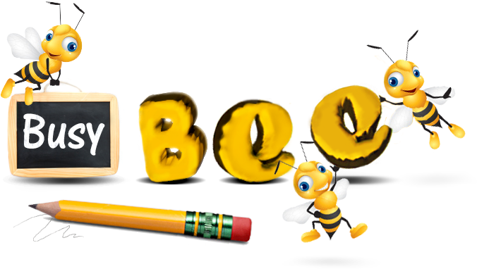 busy bees - Clip Art Library