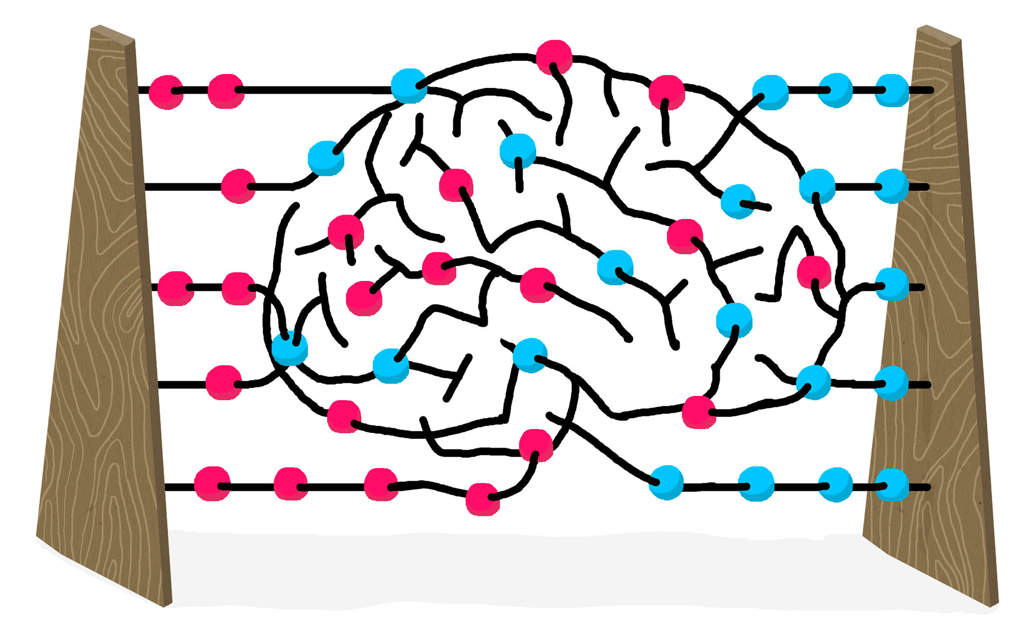 Brain Network Visualization on Abacus Framework - Cognitive Computing Concept