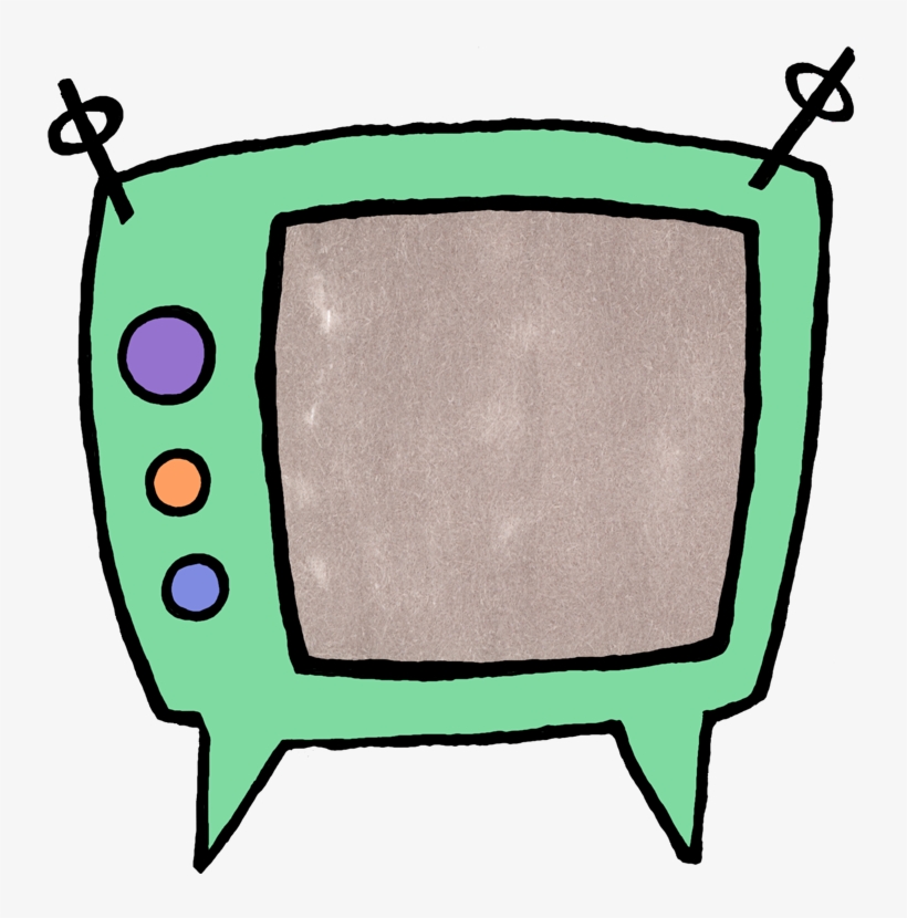 cartoon tvs - Clip Art Library