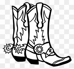 Classic Cowboy Boots Illustration - Free Clipart for Western Themes