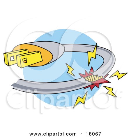 USB Cable Failure Illustration - Electrical Short & Damage
