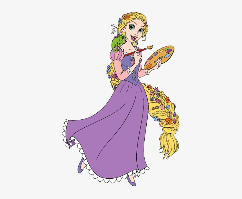 Clip art of Rapunzel from Tangled: The Series #disney, #tangled - Clip ...