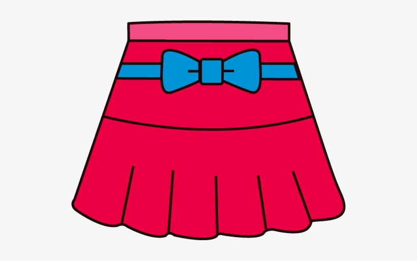 Skirt - Skirt Clipart Black And White, HD Png Download - Clip Art Library