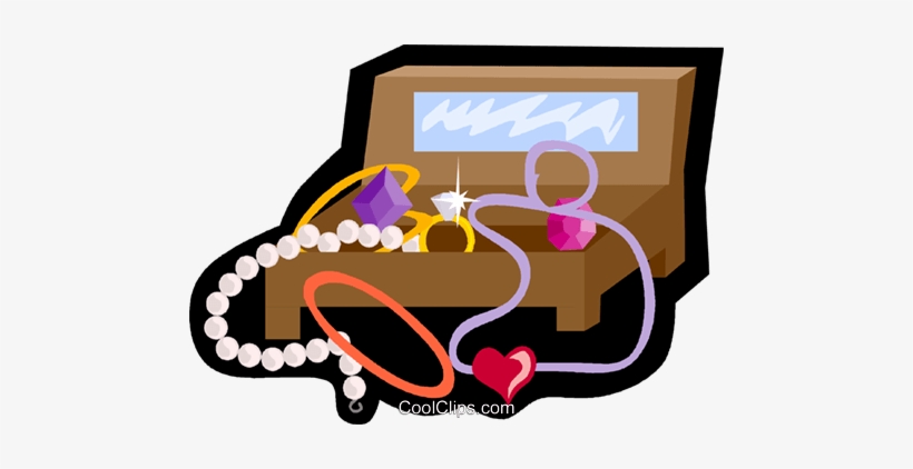 Vintage Jewelry Box Clipart - Free Download for Craft & Design Projects